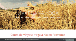 Desktop Screenshot of jivaprana.com